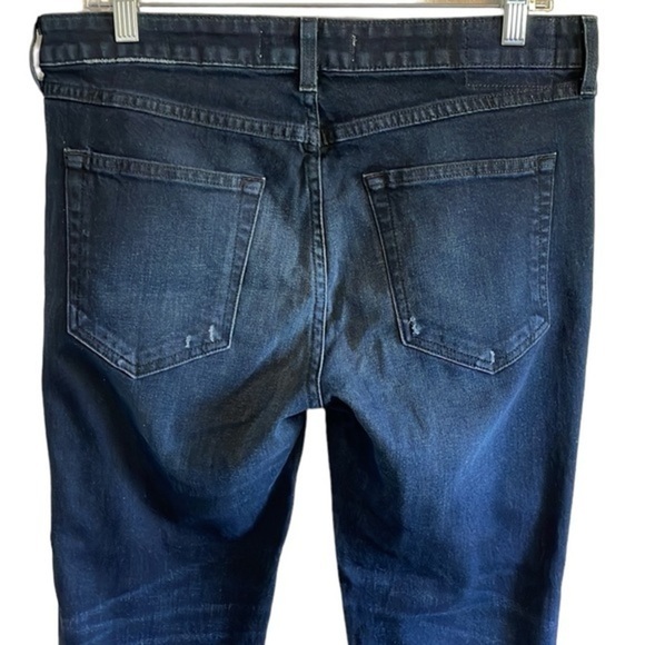 AMO Twist‎ Ankle Jeans Women’s Size 30 Slim Skinny Mid Rise Cropped Eclipse - Picture 7 of 10